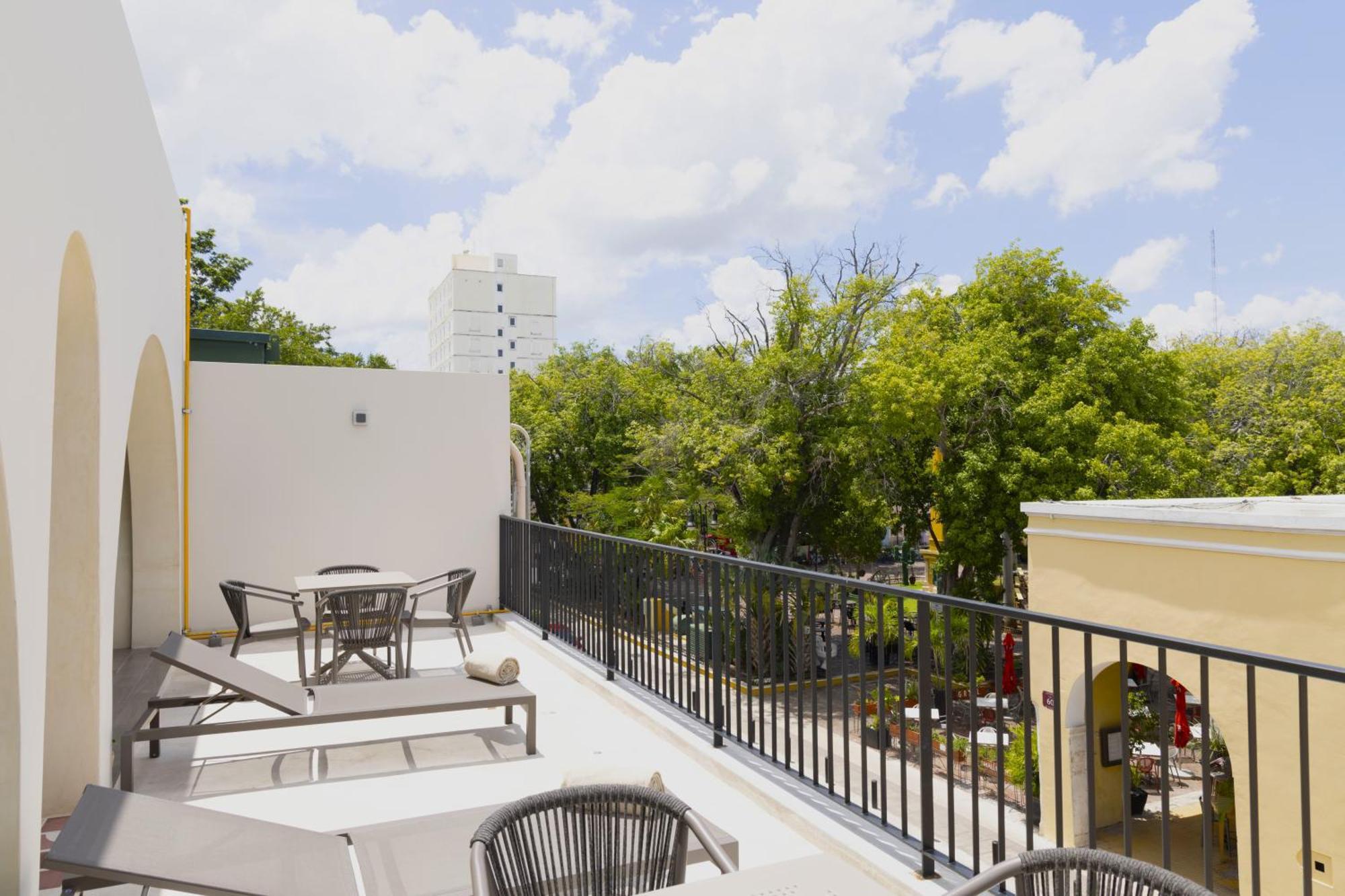 Meson Santa Lucia Hotel Mérida Kültér fotó