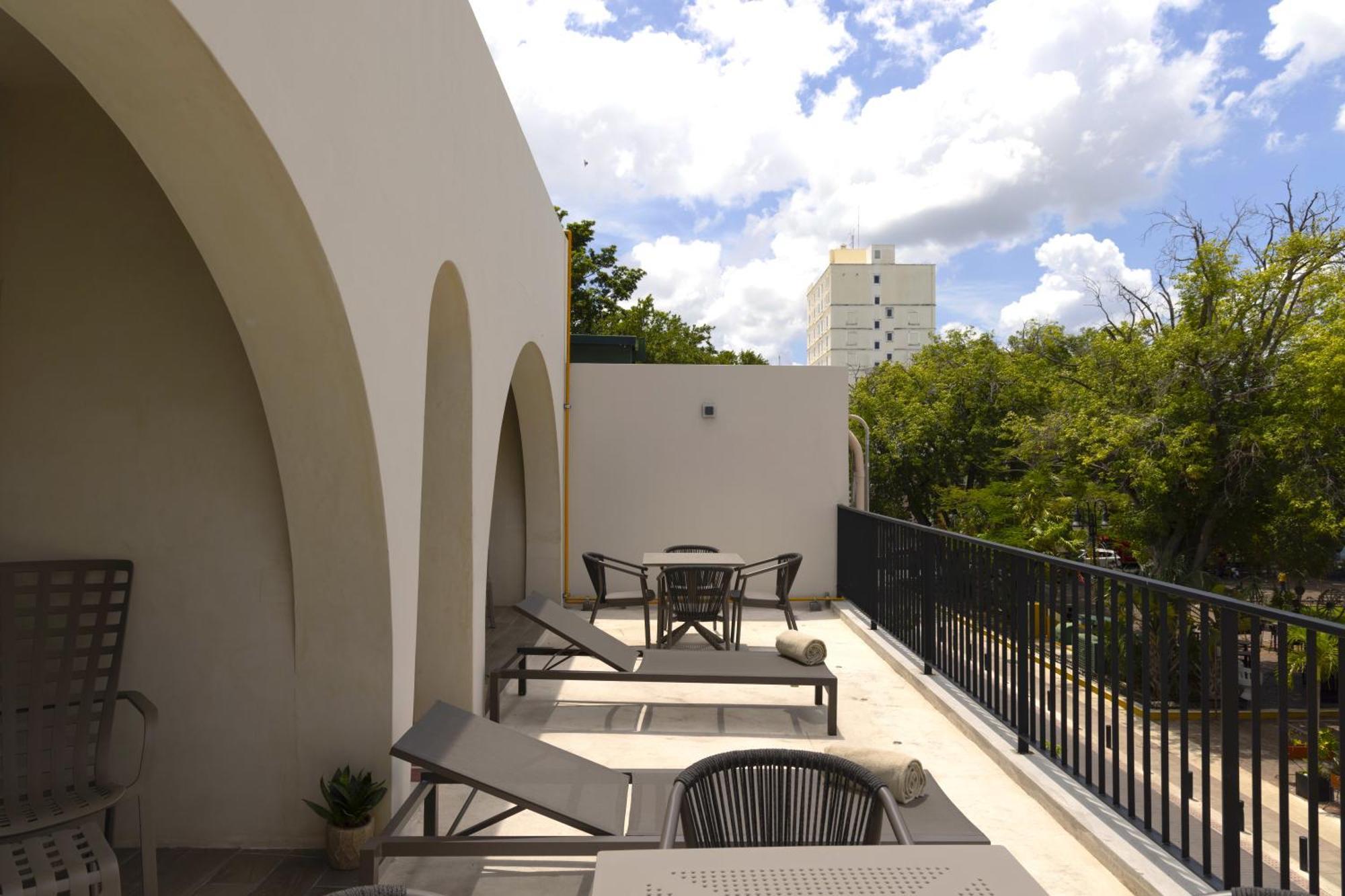 Meson Santa Lucia Hotel Mérida Kültér fotó