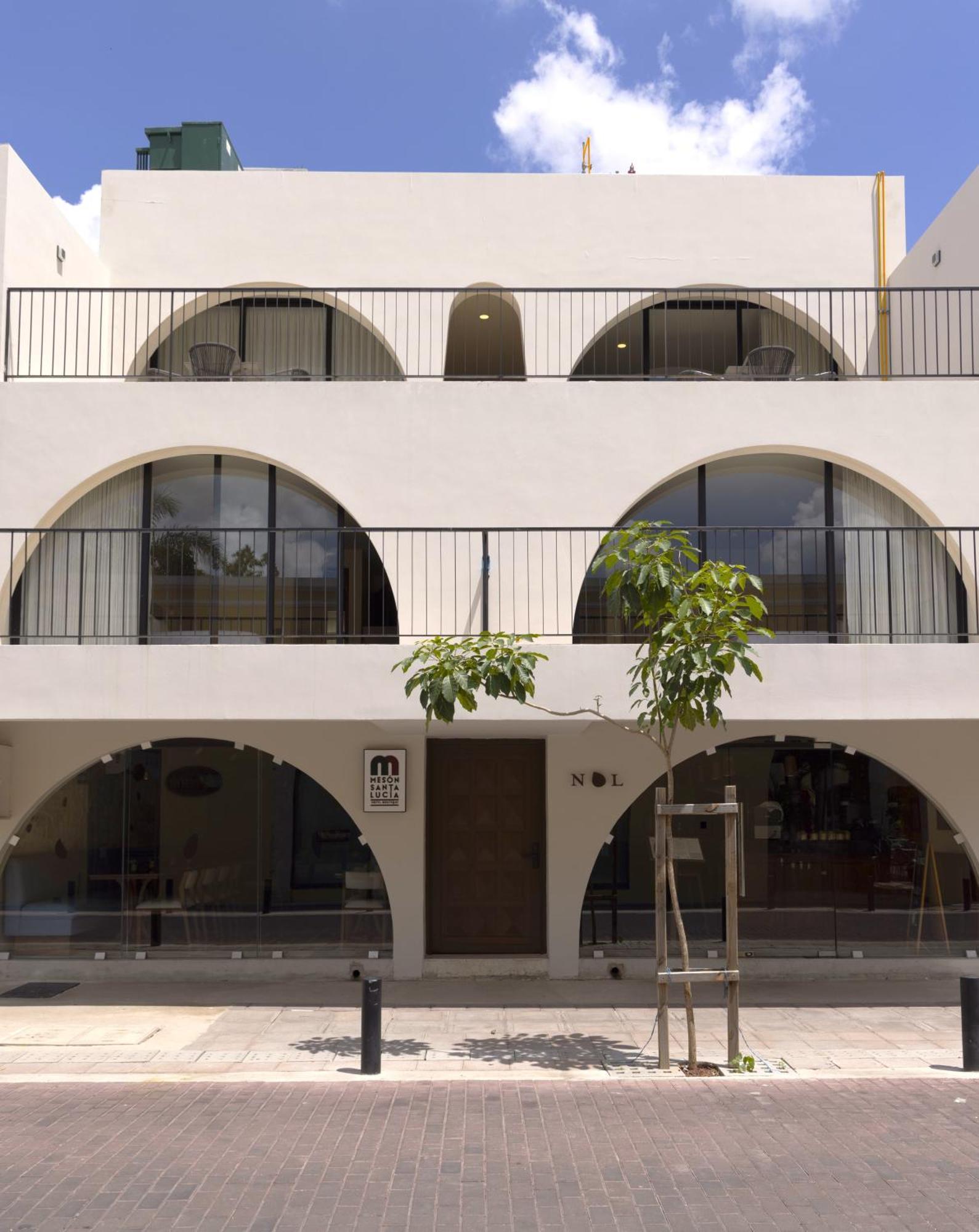 Meson Santa Lucia Hotel Mérida Kültér fotó